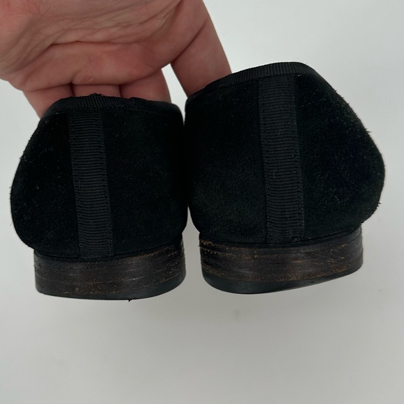 Stubbs & Wootton Skull Lightning Embroidered Suede Loafers Smoking Slippers 7.5 - Picture 11 of 14